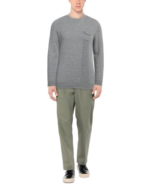 Alpha Studio Gray Jumper for men