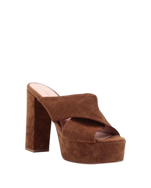 Anna F. Brown Sandals