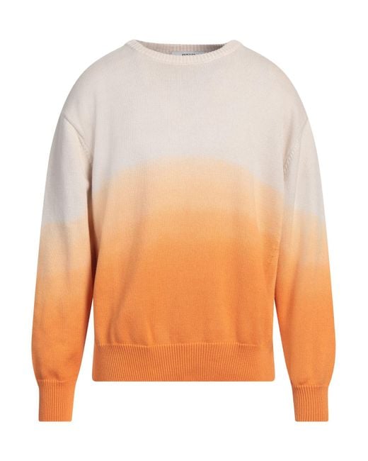 Pullover MSGM de hombre de color Orange