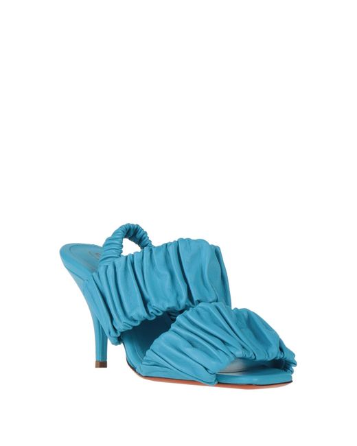 Santoni Blue Sandals