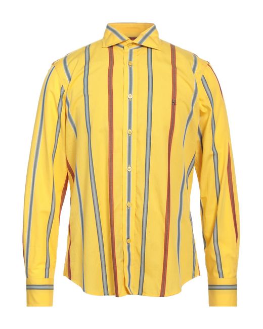 Harmont & Blaine Shirt in Yellow for Men Lyst