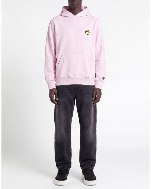 Barrow Pink Sweatshirt Cotton for men