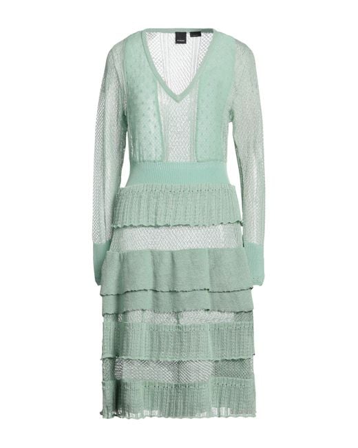 Pinko Green Midi Dress