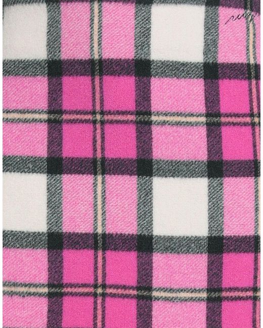 MSGM Pink Mini Skirt Wool, Polyamide