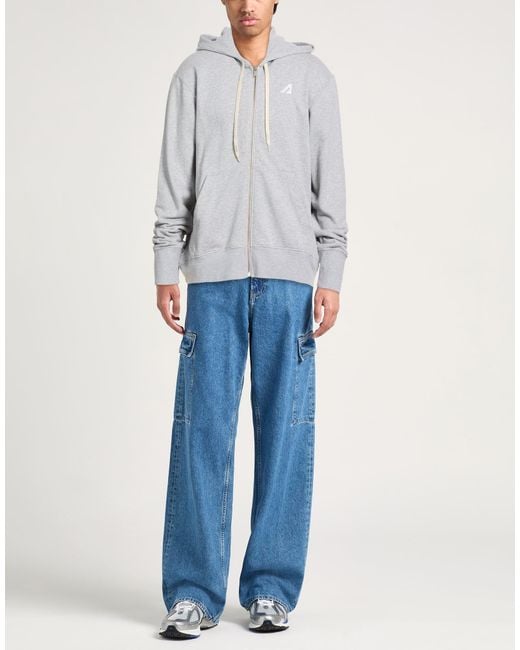 Autry Gray Light Sweatshirt Cotton for men