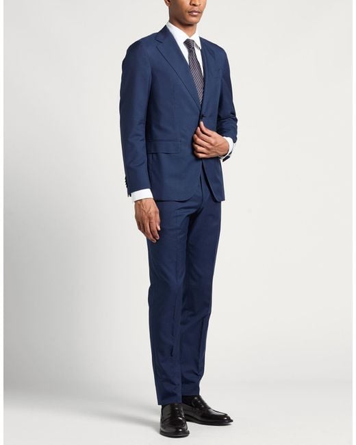 Caruso Blue Suit for men