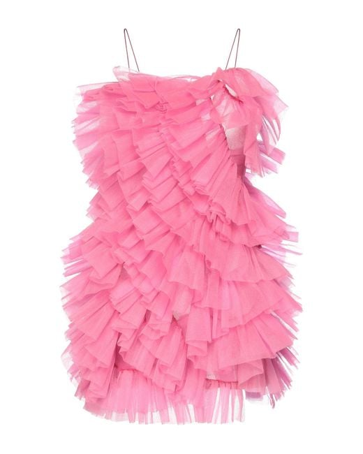 Laneus Pink Mini Dress