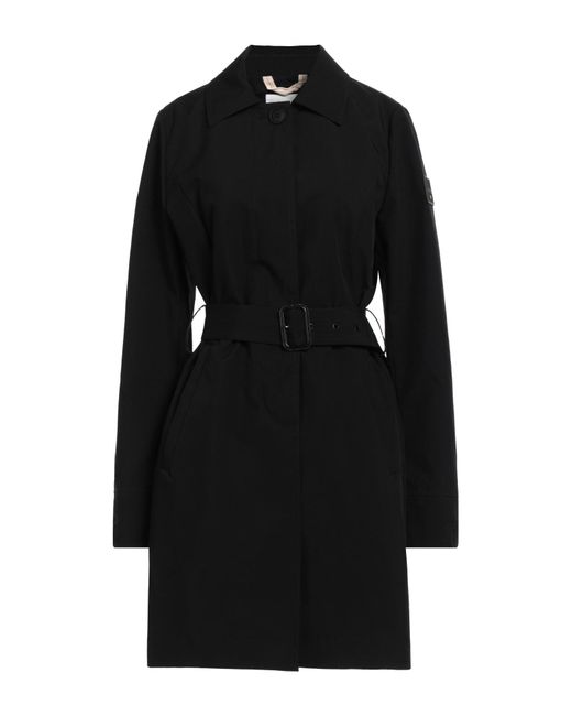 Dekker Black Overcoat & Trench Coat