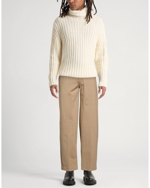 Circolo 1901 Natural Pants Cotton, Elastane for men