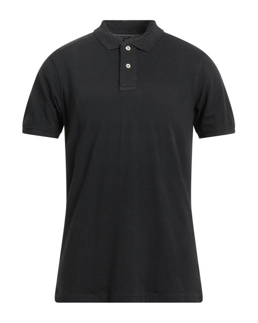 Impure Black Polo Shirt for men