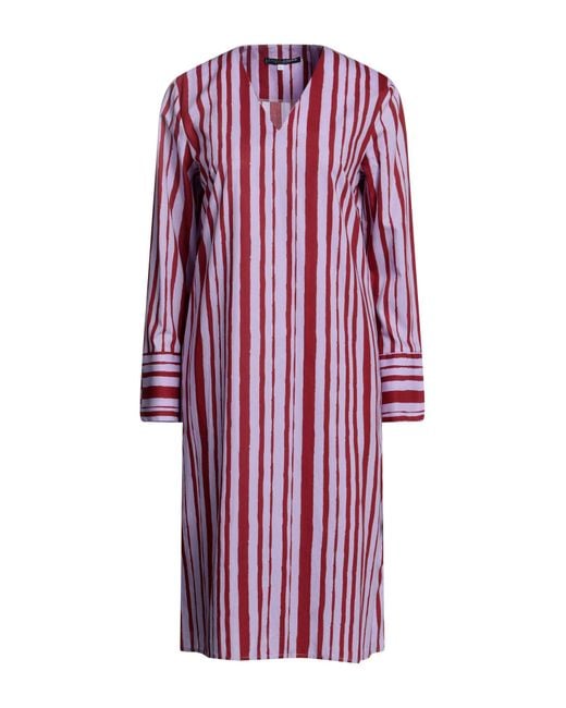 Brian Dales Red Midi Dress