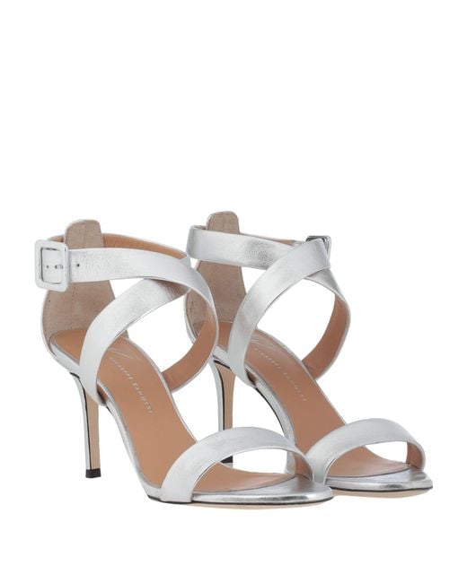 Giuseppe Zanotti White Sandals