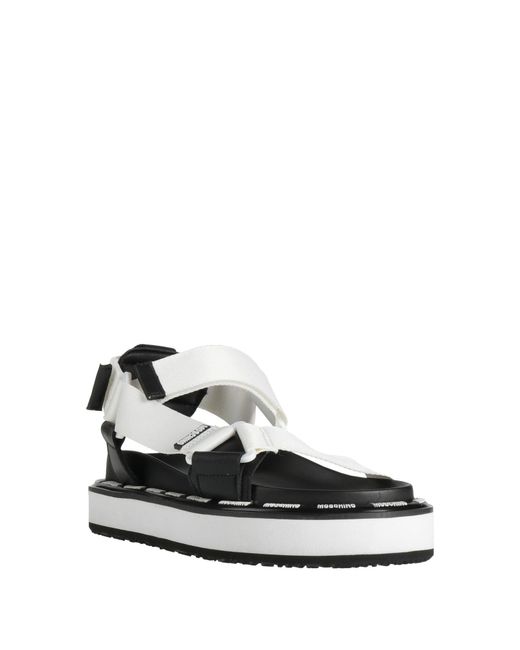 Moschino White Sandals