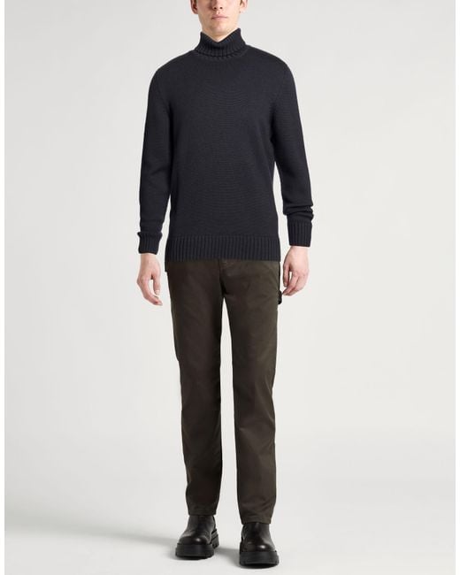 Drumohr Gray Turtleneck for men