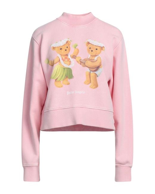 Palm Angels Pink Sweatshirt