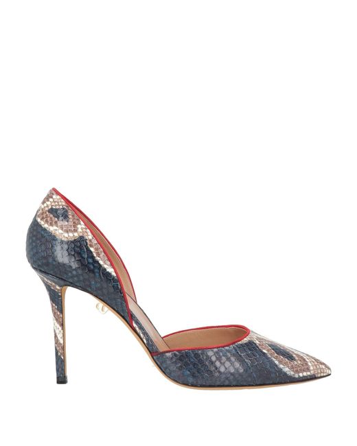 Skorpios Blue Pumps