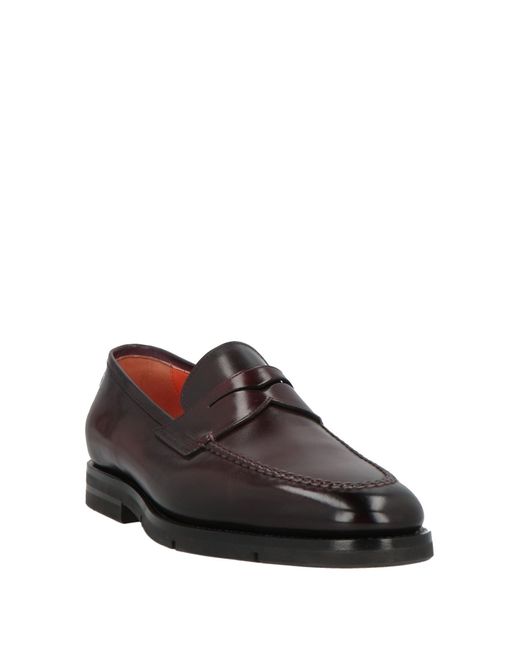 Santoni Brown Loafer for men