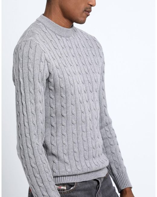 SELECTED Gray Sweater for men