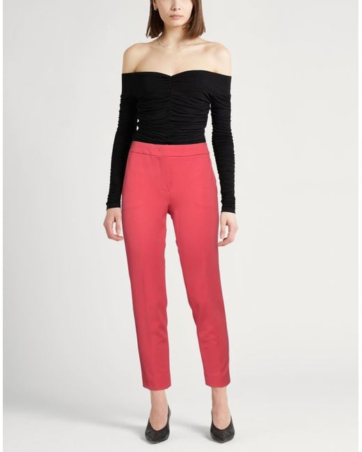 Max Mara Red Trouser