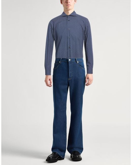 Bagutta Blue Shirts for men