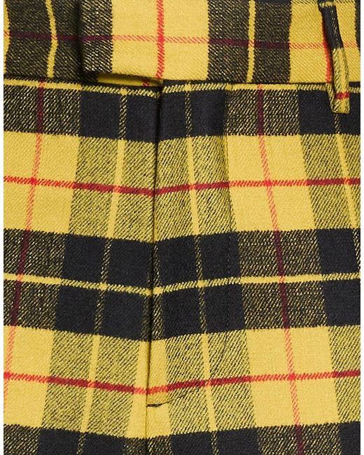 Berwich Yellow Pants Virgin Wool, Viscose, Elastane