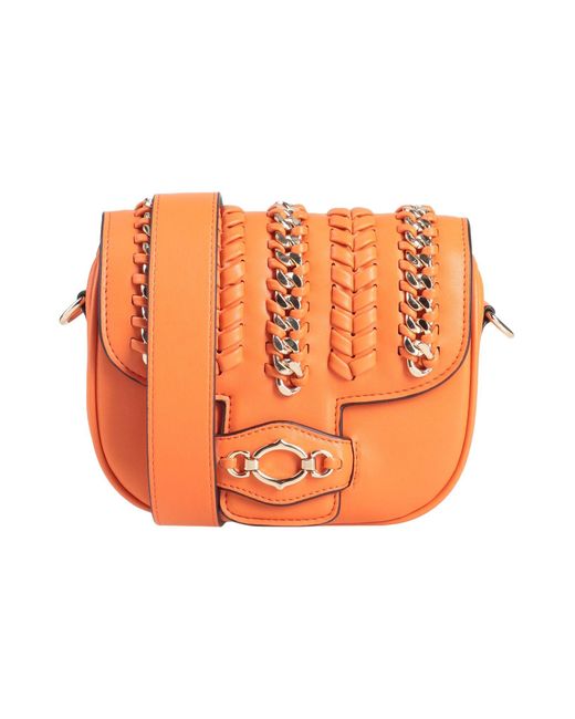 La Carrie Orange Cross-body Bag