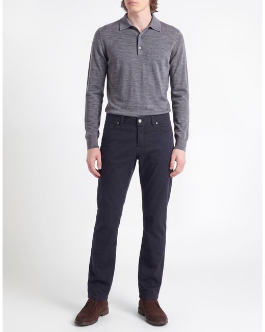Brioni Blue Trouser for men