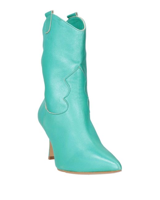 NINNI Blue Ankle Boots