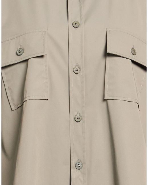 RUE DU BAC Gray Shirt Polyamide, Elastane