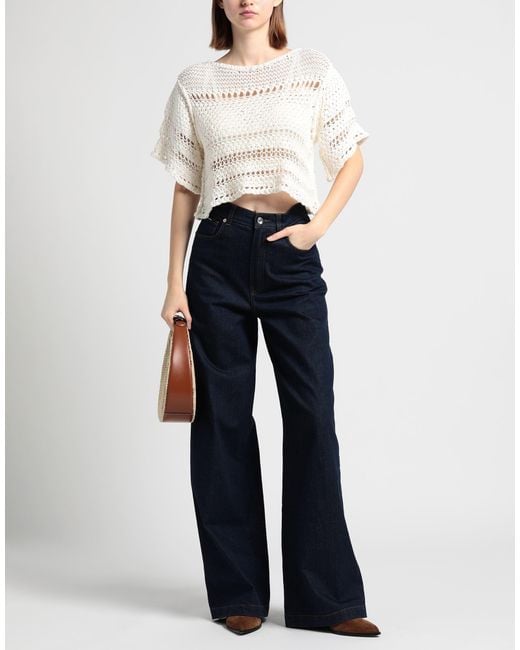 Pullover di Alberta Ferretti in White