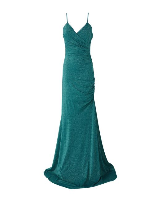 La Petite Robe Di Chiara Boni Green Maxi Dress Polyamide, Viscose, Elastane, Polyester