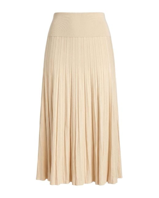 Isabel Marant Natural Midi Skirt