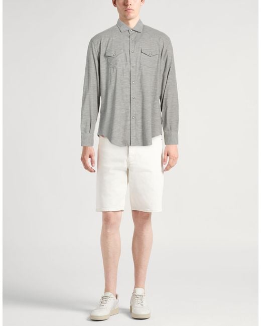Eleventy Gray Shirt for men