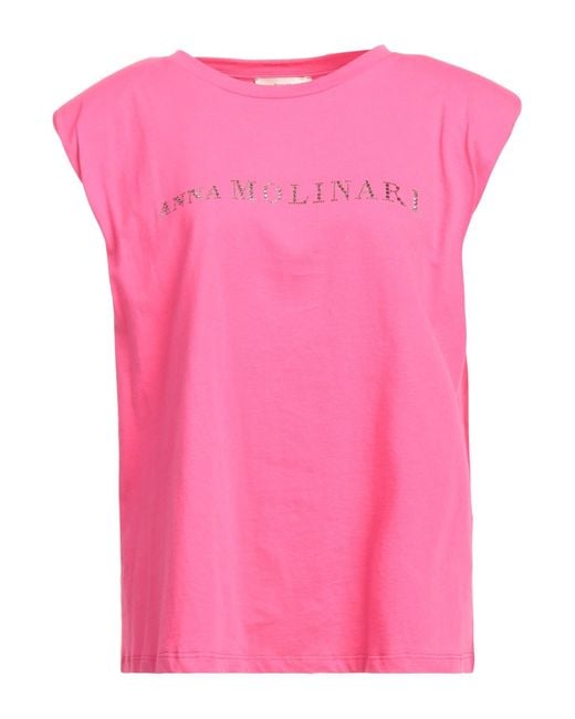 Anna Molinari Pink T-shirt