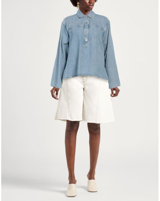 Rag & Bone Blue Denim Shirt