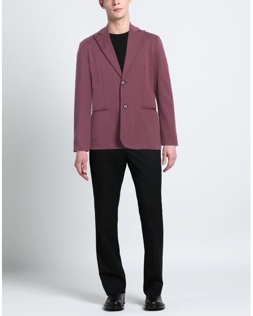 Hōsio Purple Blazer for men
