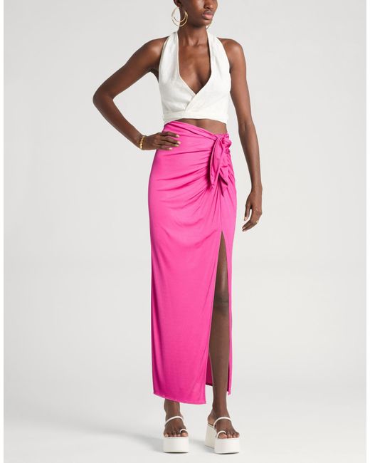 Moschino Pink Maxi Skirts