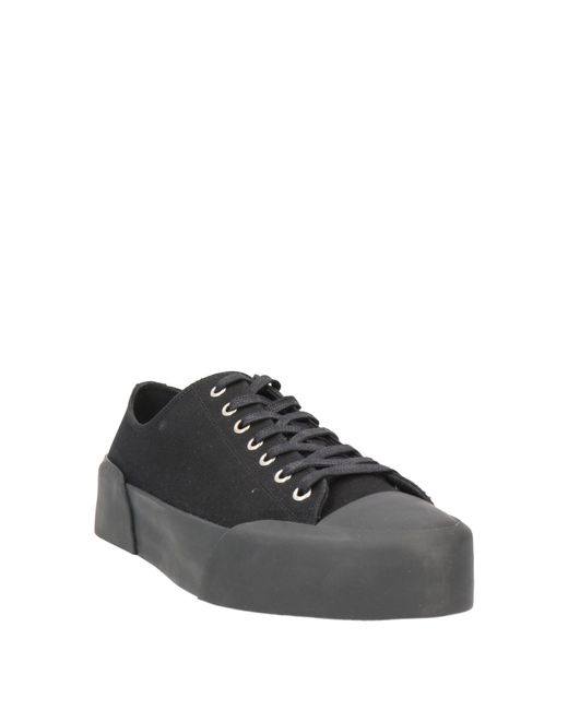 Jil Sander Black Trainers for men