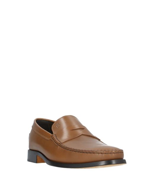 Tod's Brown Loafers Leather for men