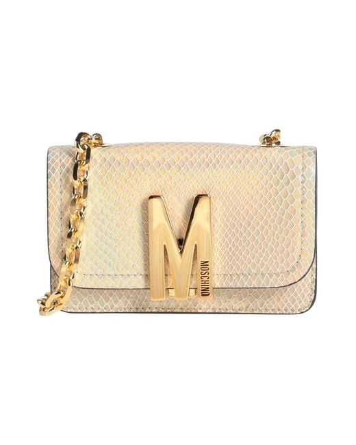 Moschino Crossbody Bag in Natural Lyst