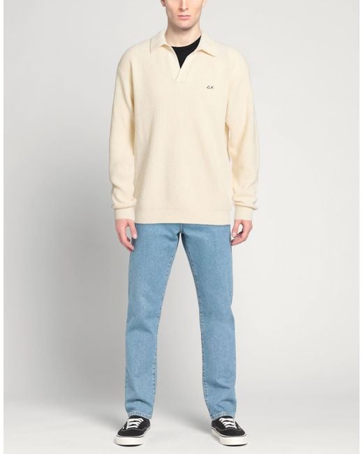 Sun 68 Natural Sweaters for men