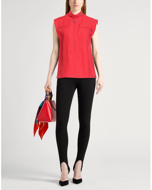 Top Burberry de color Red