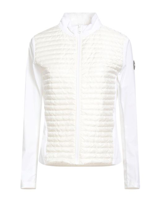 Colmar White Puffer Polyamide, Polyester