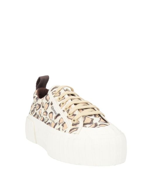 Superga Natural Sneakers Textile Fibers