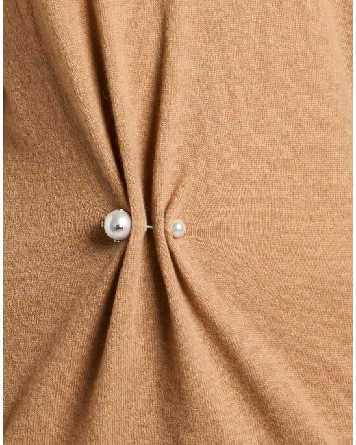 Alberta Ferretti Brown Jumper