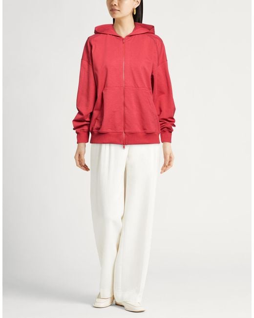 Brunello Cucinelli Pink Sweatshirt Cotton, Elastane