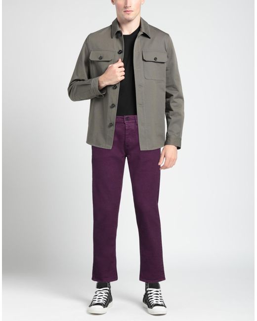 Pence Purple Jeans for men