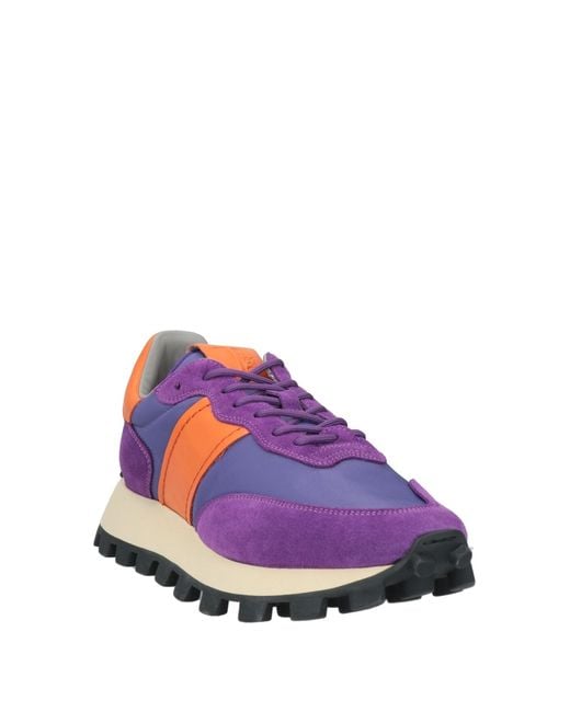 Tod's Purple Trainers