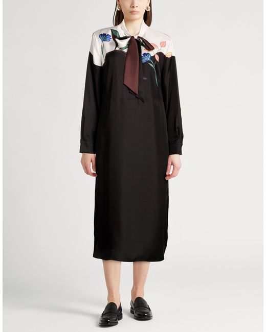 Dorothee Schumacher Black Midi Dresses