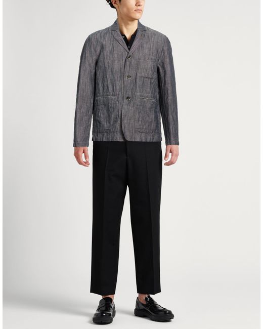 Barena Gray Blazers for men